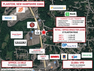 Plaistow, NH Retail - 37 Plaistow Rd
