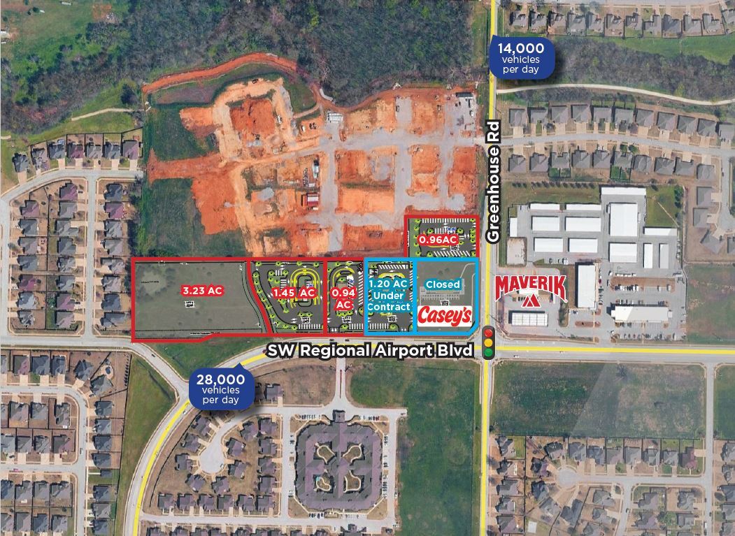 SW Regional Airport Blvd @ Greenhouse Road, Bentonville, AR for Sale