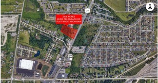 Flat Rock, MI Commercial Land - 26316 Telegraph Rd