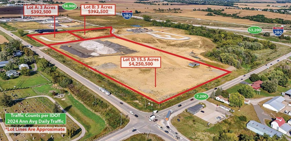 I-380 120th St NW, Cedar Rapids, IA for Sale
