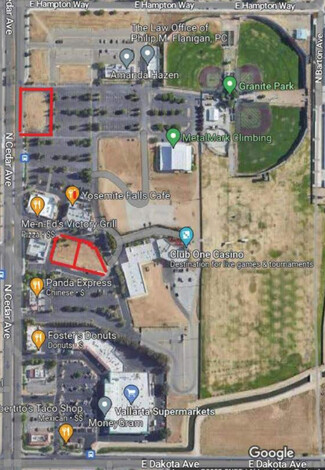 Fresno, CA Commercial Land - 3950 N Cedar Ave