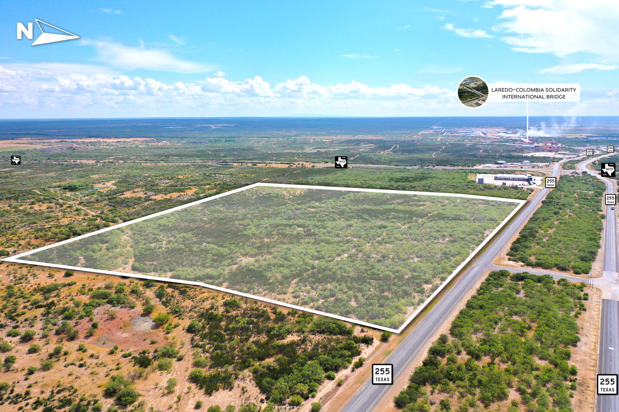 SEQ of Mines Rd & Hwy 255 (Camino Columbia Rd), Laredo, TX for Sale