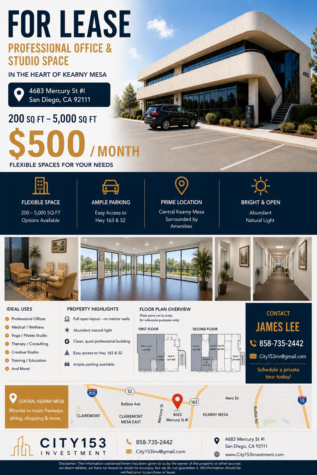 4683 Mercury St, San Diego, CA for Rent