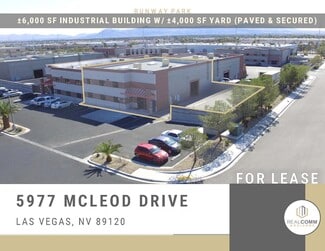 Las Vegas, NV Industrial - 5977 McLeod Dr