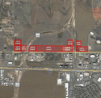Amarillo, TX Commercial Land - W Amarillo Blvd @ Helium & Soncy