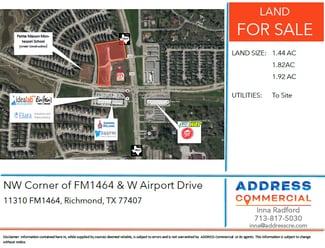 FM 1464 West Airport Rd  