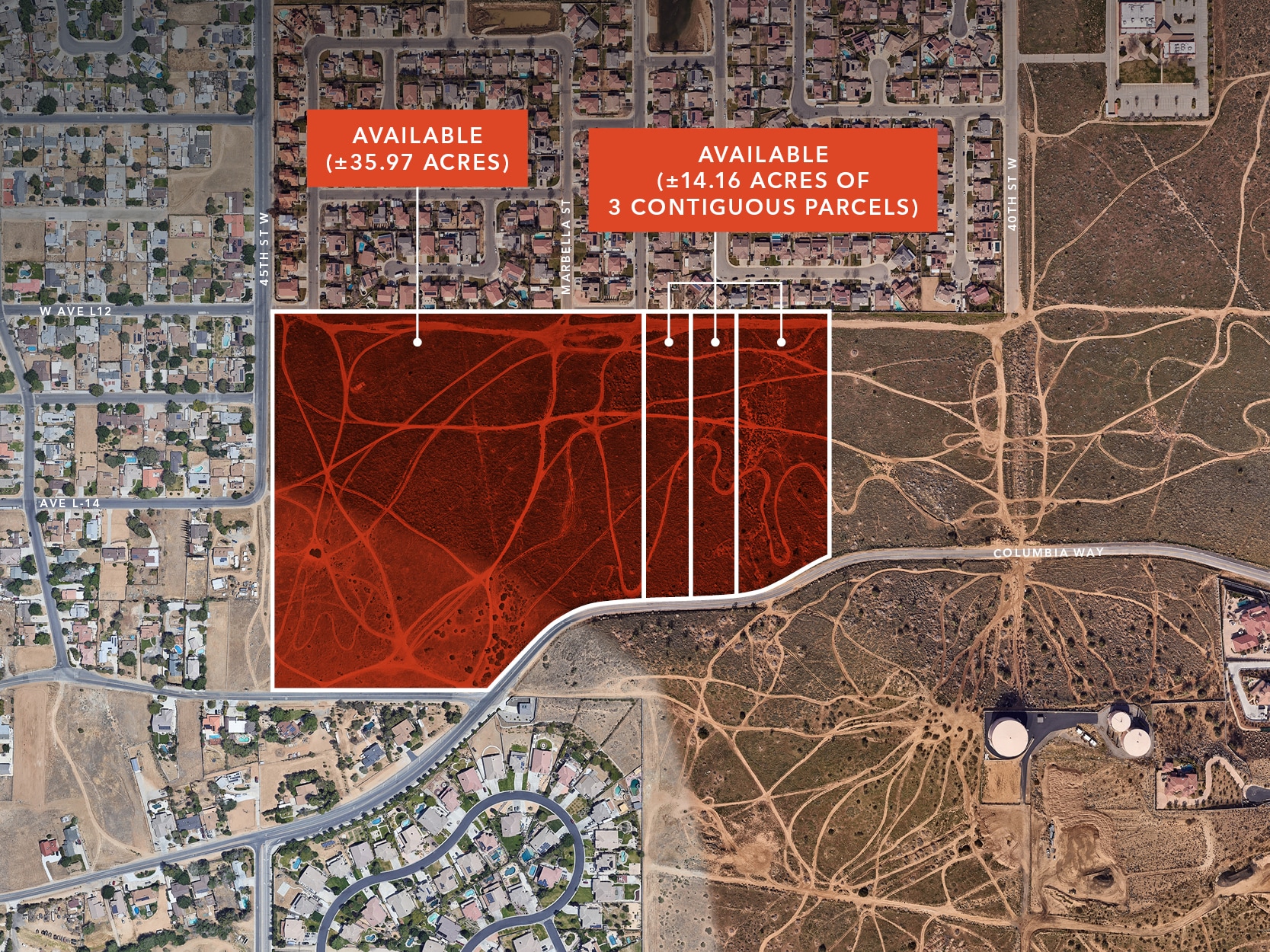 Columbia Way & 42nd St, Quartz Hill, CA for Sale