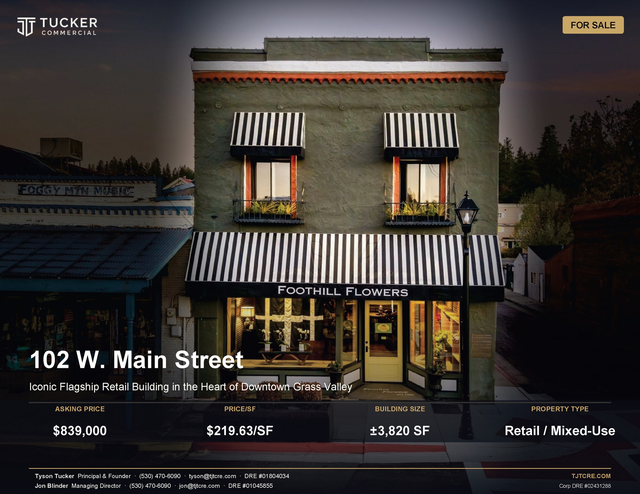 102 W Main St, Grass Valley, CA for Sale