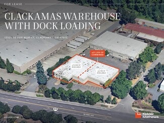 Clackamas, OR Industrial - 15525 SE For Mor Ct