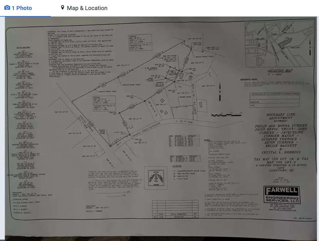 Chester Turnpike, Allenstown, NH for Sale