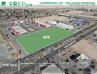 El Paso, TX Commercial Land - 12285 Pellicano Dr