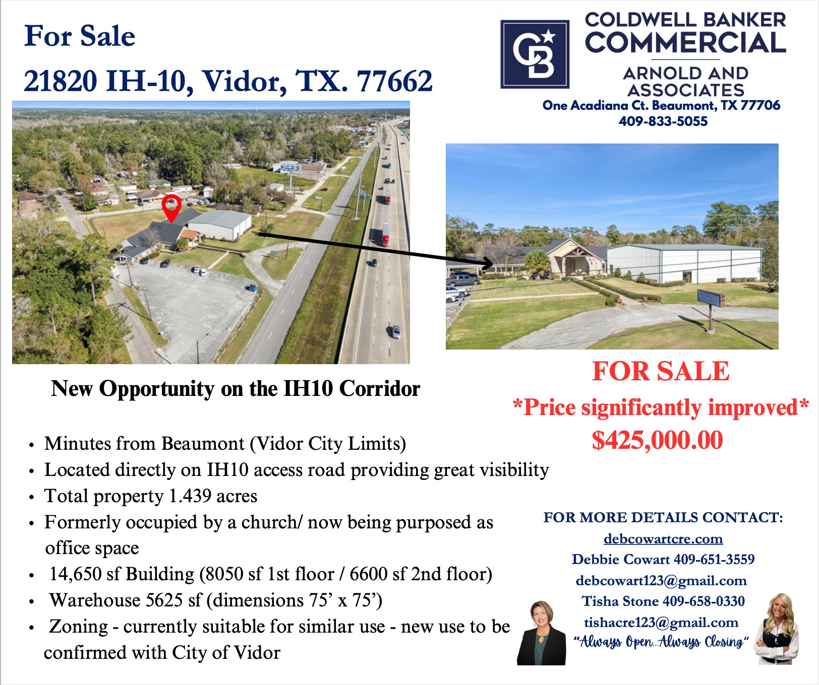 21820 I-10, Vidor, TX for Sale