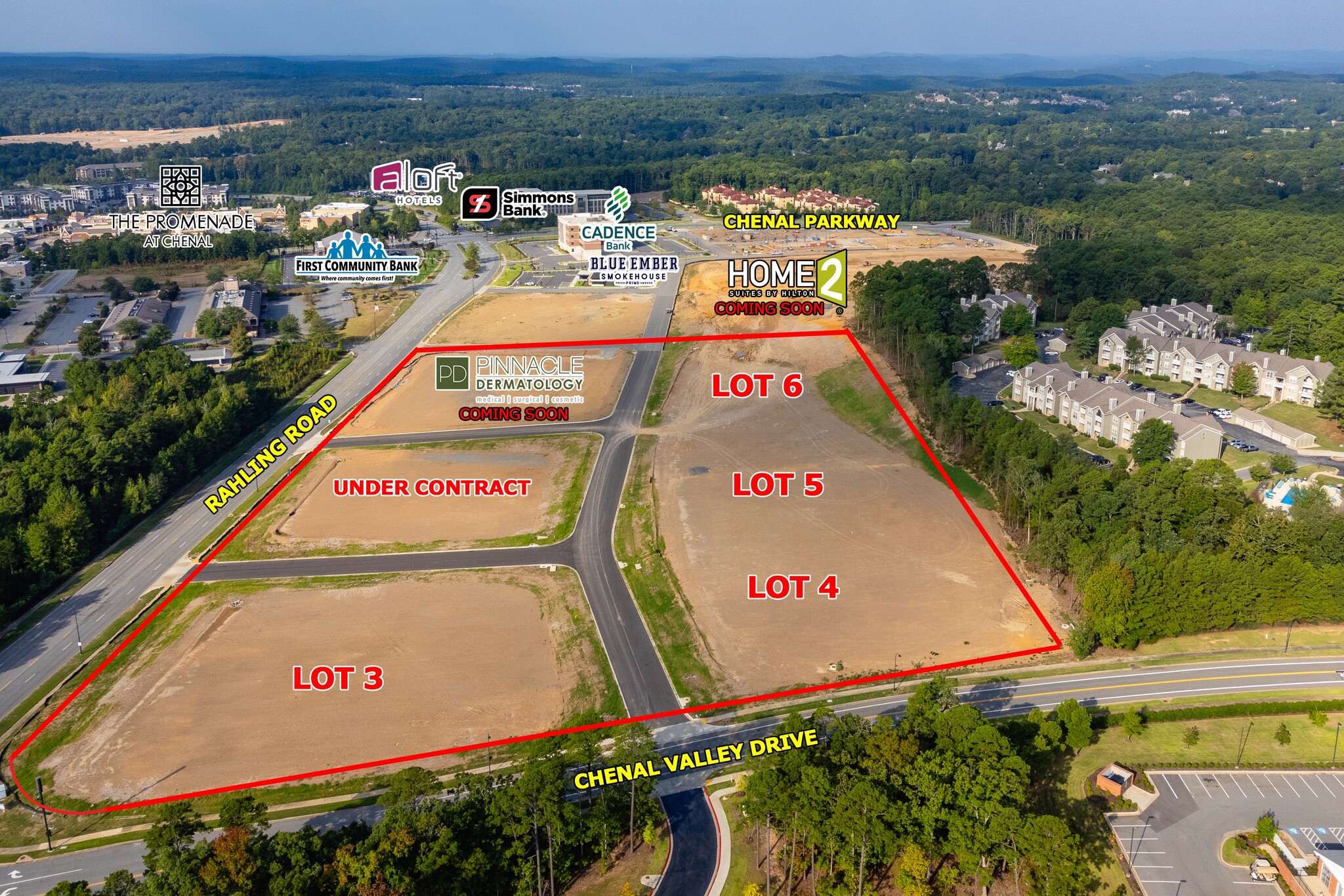 Rahling Road and Chenal Valley Drive, Little Rock, AR for Sale