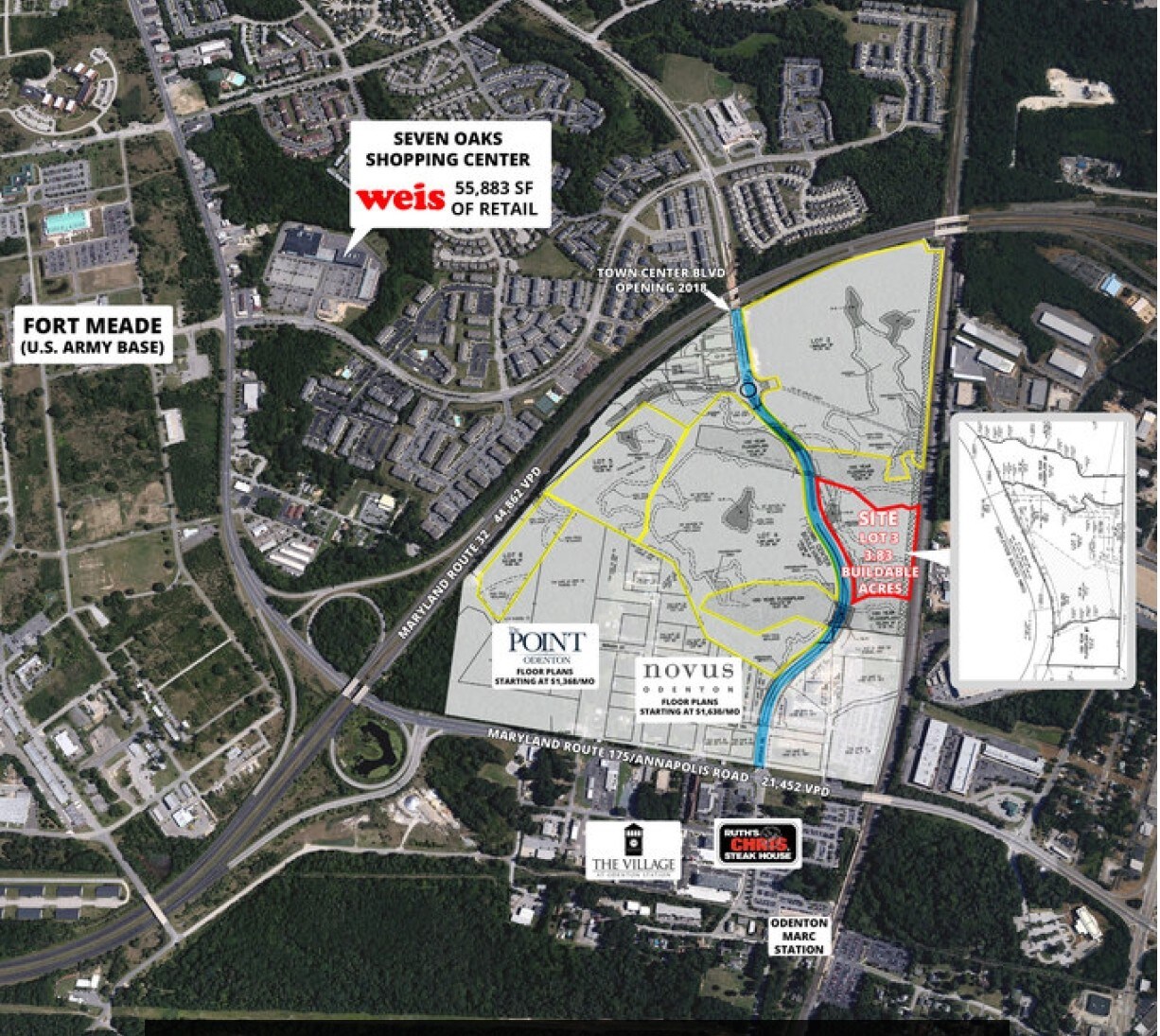 Town Center Blvd, Odenton, MD for Sale