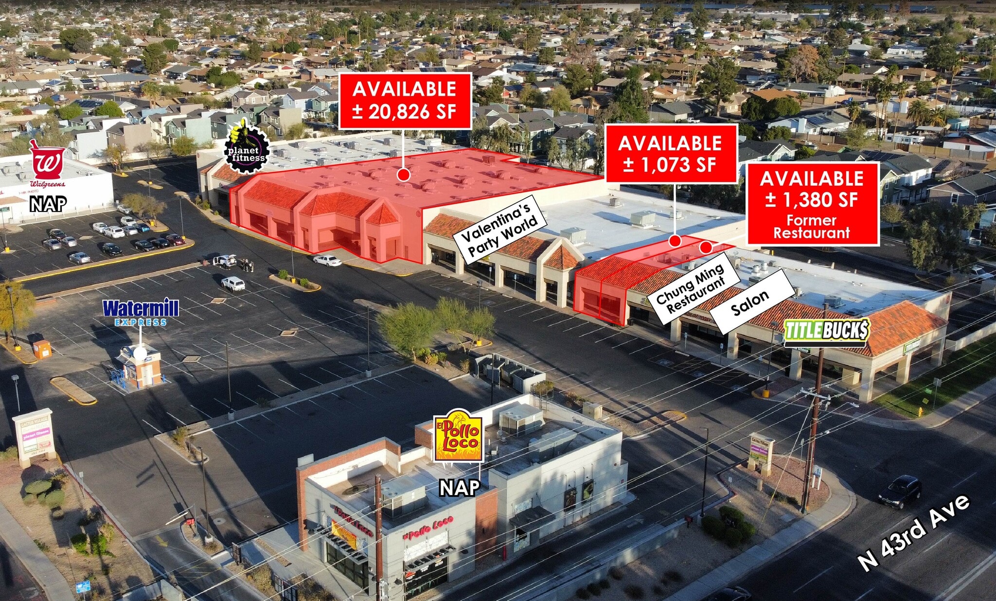 4312-4414 W Cactus Rd, Phoenix, AZ for Rent