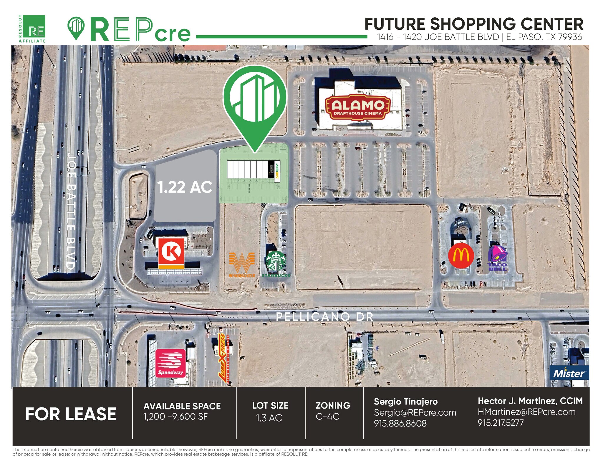 1420 Joe Battle Blvd, El Paso, TX for Rent