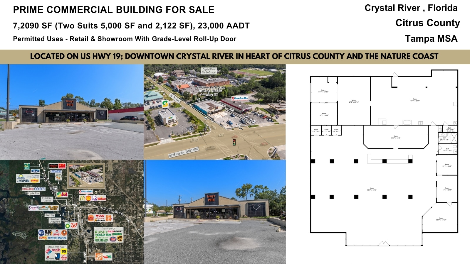 669 NE Us Highway 19, Crystal River, FL for Sale