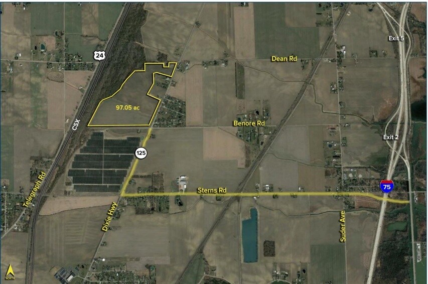 Dixie Hwy @ Benore Road, Erie, MI for Sale