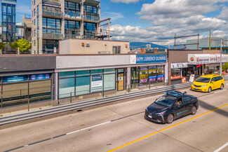 Vancouver, BC Storefront - 409-411 W Broadway