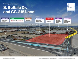 Las Vegas, NV Commercial Land - S. Buffalo Drive and CC-215