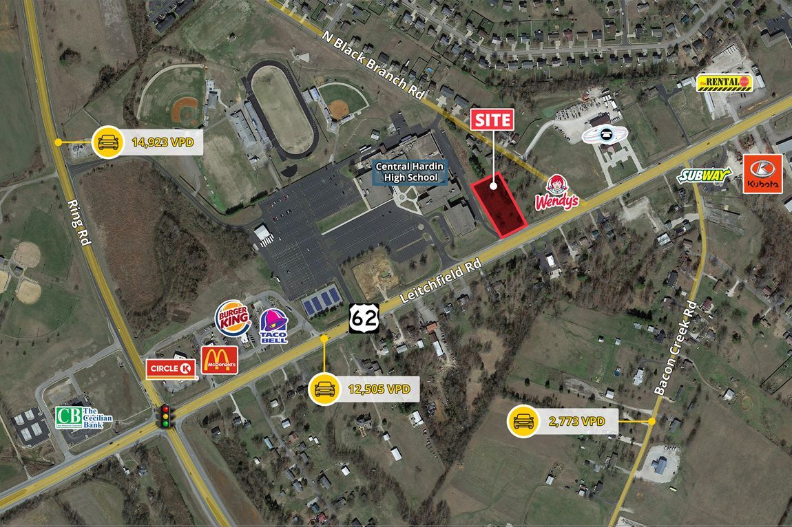 2950 Leitchfield Cecilia, KY 42724 Land Property for Sale on