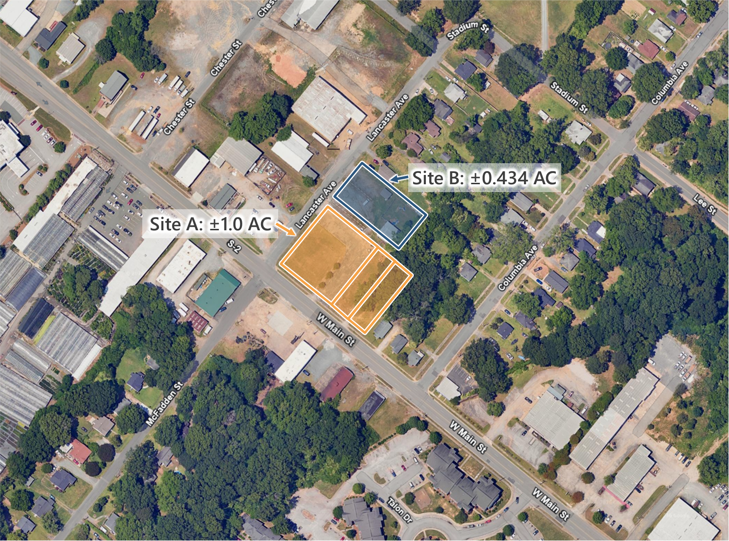 West Main Street & Lancaster Avenue, Rock Hill, SC for Sale