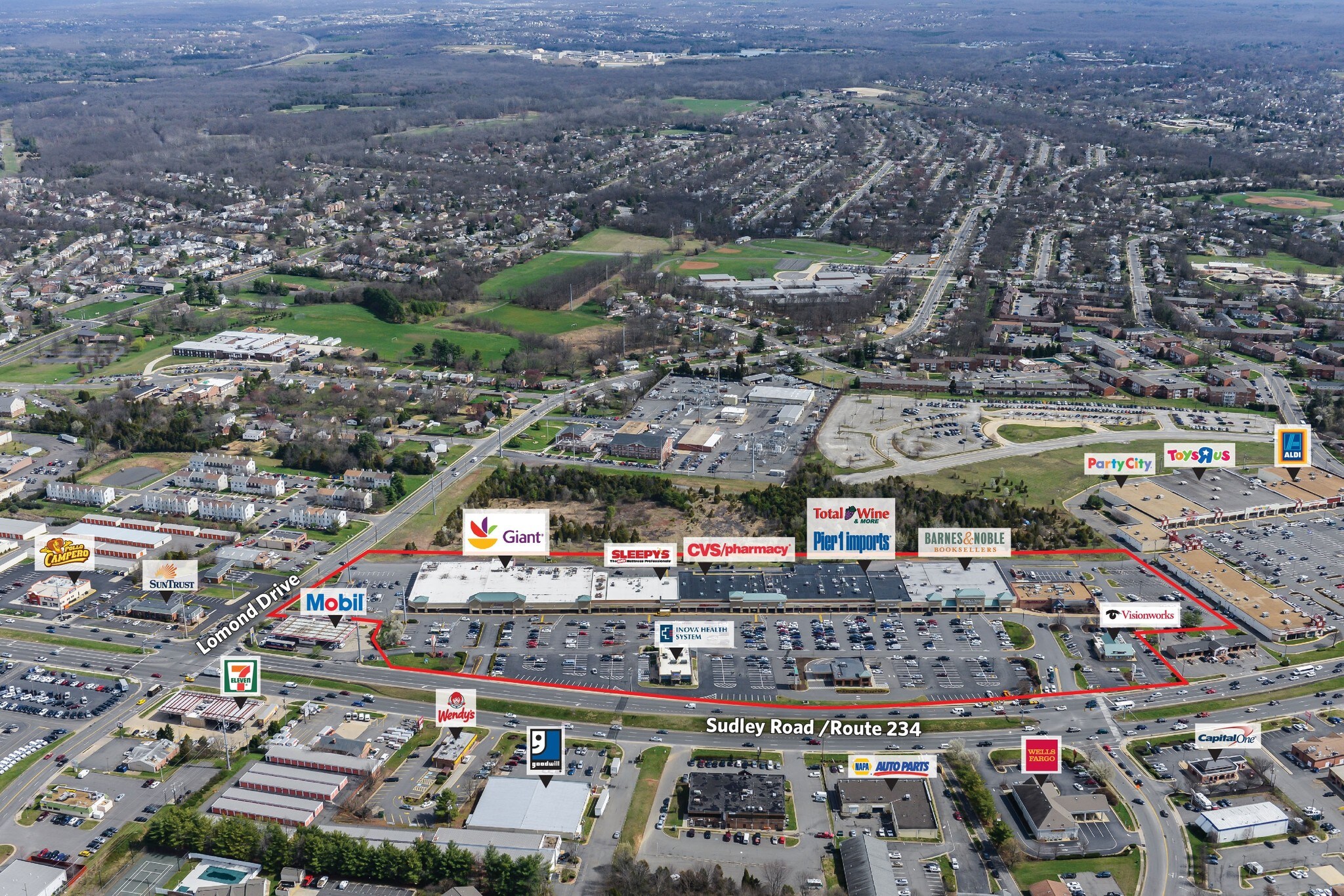 80258125 Sudley Rd Manassas, VA 20109 Shopping Center Property for