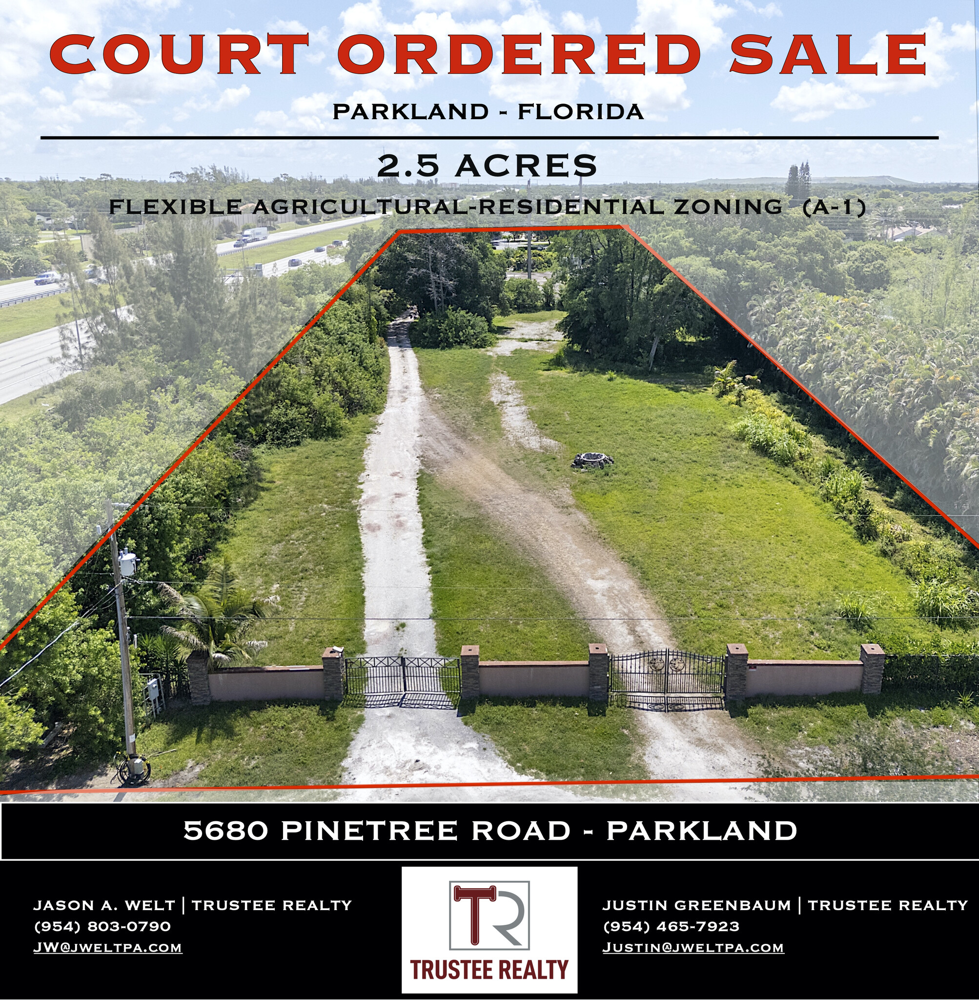 5680 Pinetree Rd, Parkland, FL for Sale