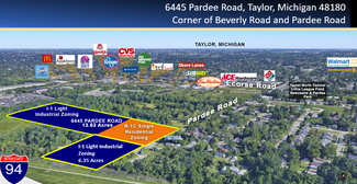Taylor, MI Industrial Land - 6445 Pardee Rd
