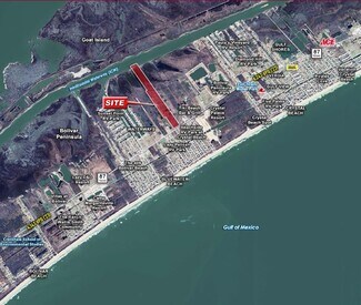 Crystal Beach, TX Commercial Land - SH 87 hwy