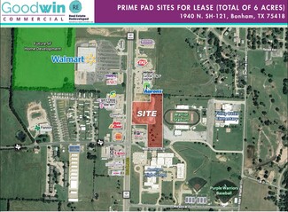 Bonham, TX Commercial Land - 1940 State 121 hwy