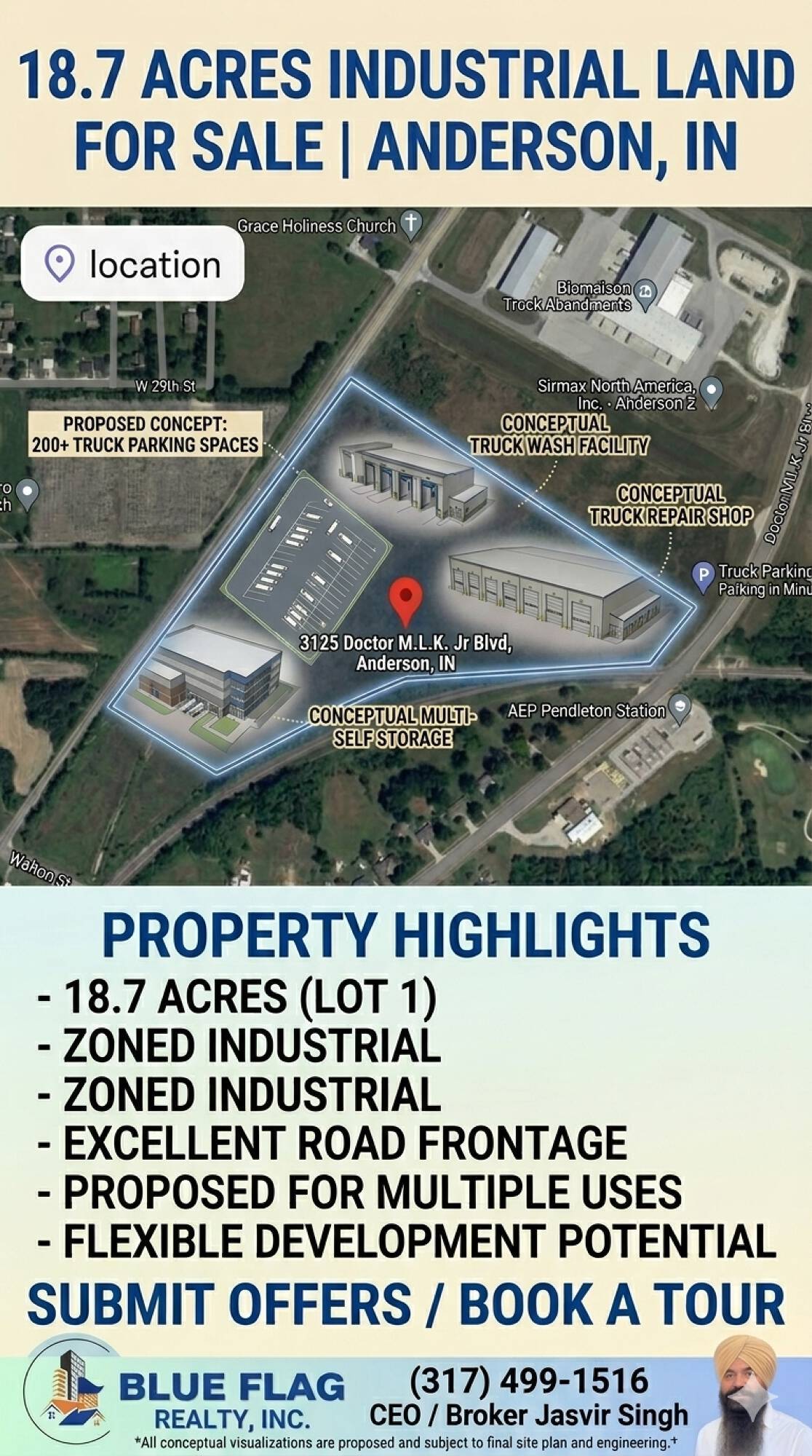 3125 Mlk Jr Blvd, Anderson, IN for Sale