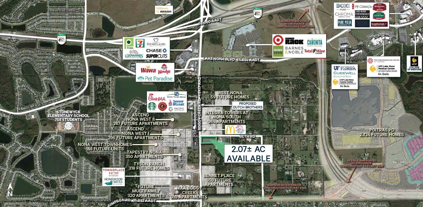 SEC Boggy Creek Rd and Beth rd, Orlando, FL for Rent