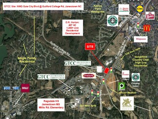 Jamestown, NC Commercial Land - 6014-6016 W Gate City Blvd