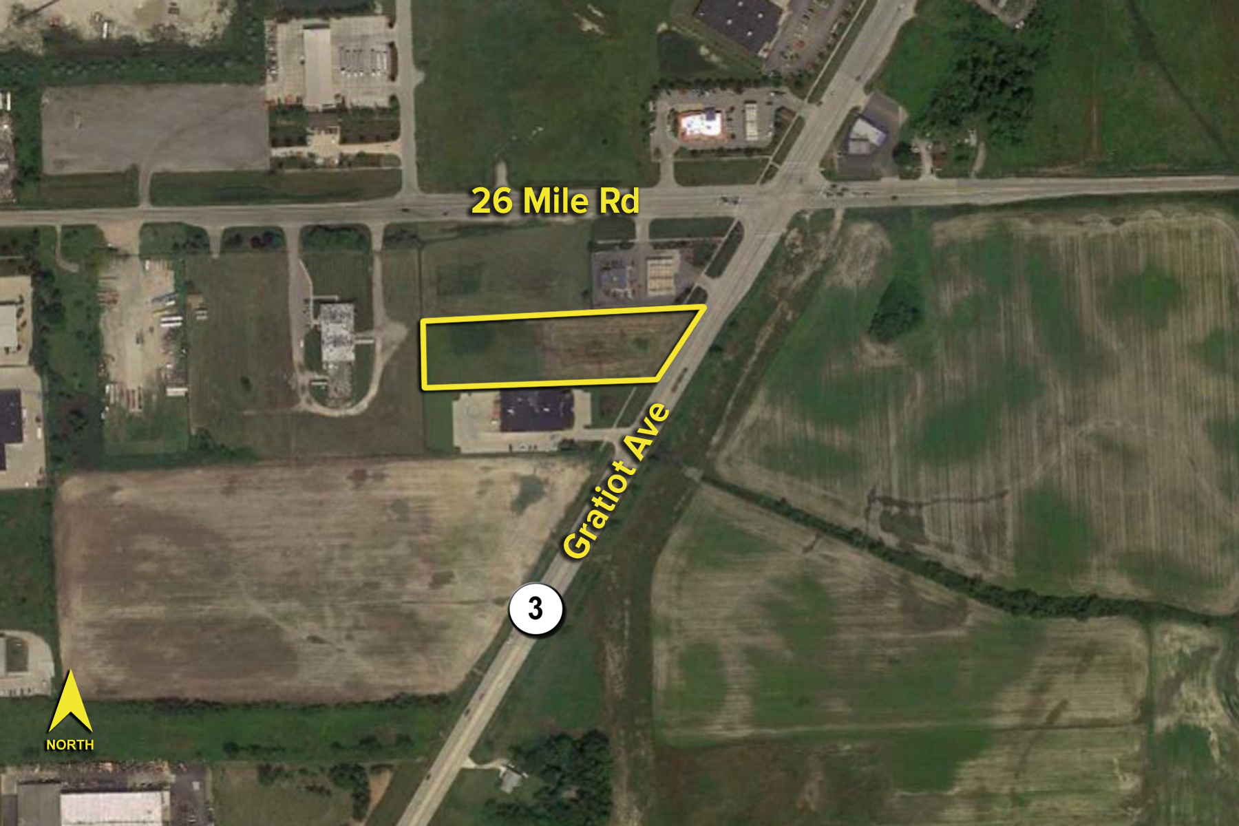 26 Mile & Gratiot Ave, Chesterfield Township, MI for Sale