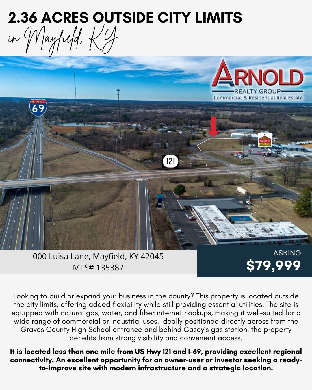 Luisa Road, Mayfield, KY for Sale