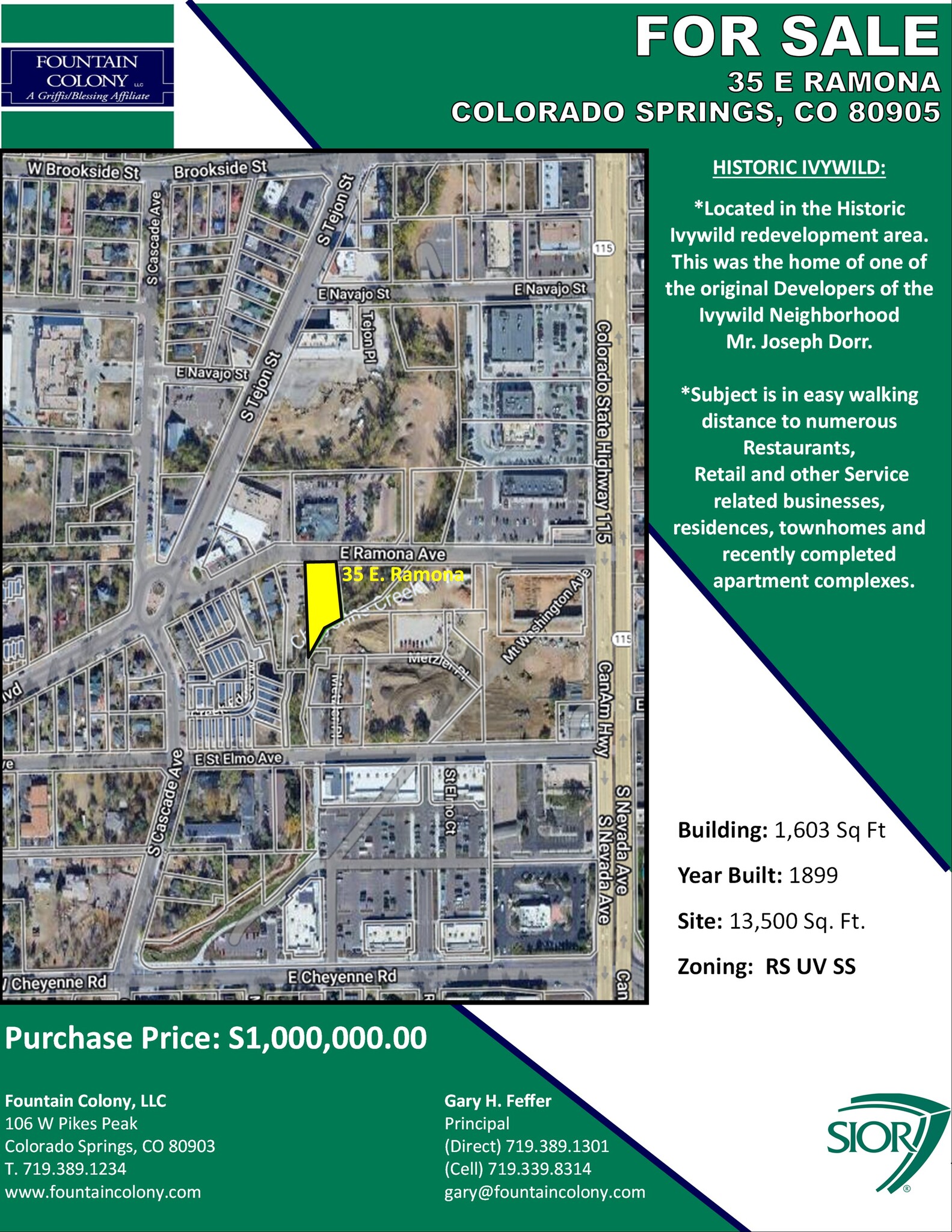 35 E Ramona Ave, Colorado Springs, CO for Sale