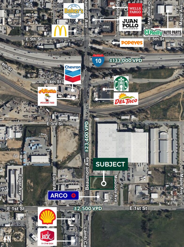 NEC First St & Hwy 79, Beaumont, CA for Rent