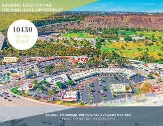 San Diego, CA Retail - 10406-10460 Friars Rd