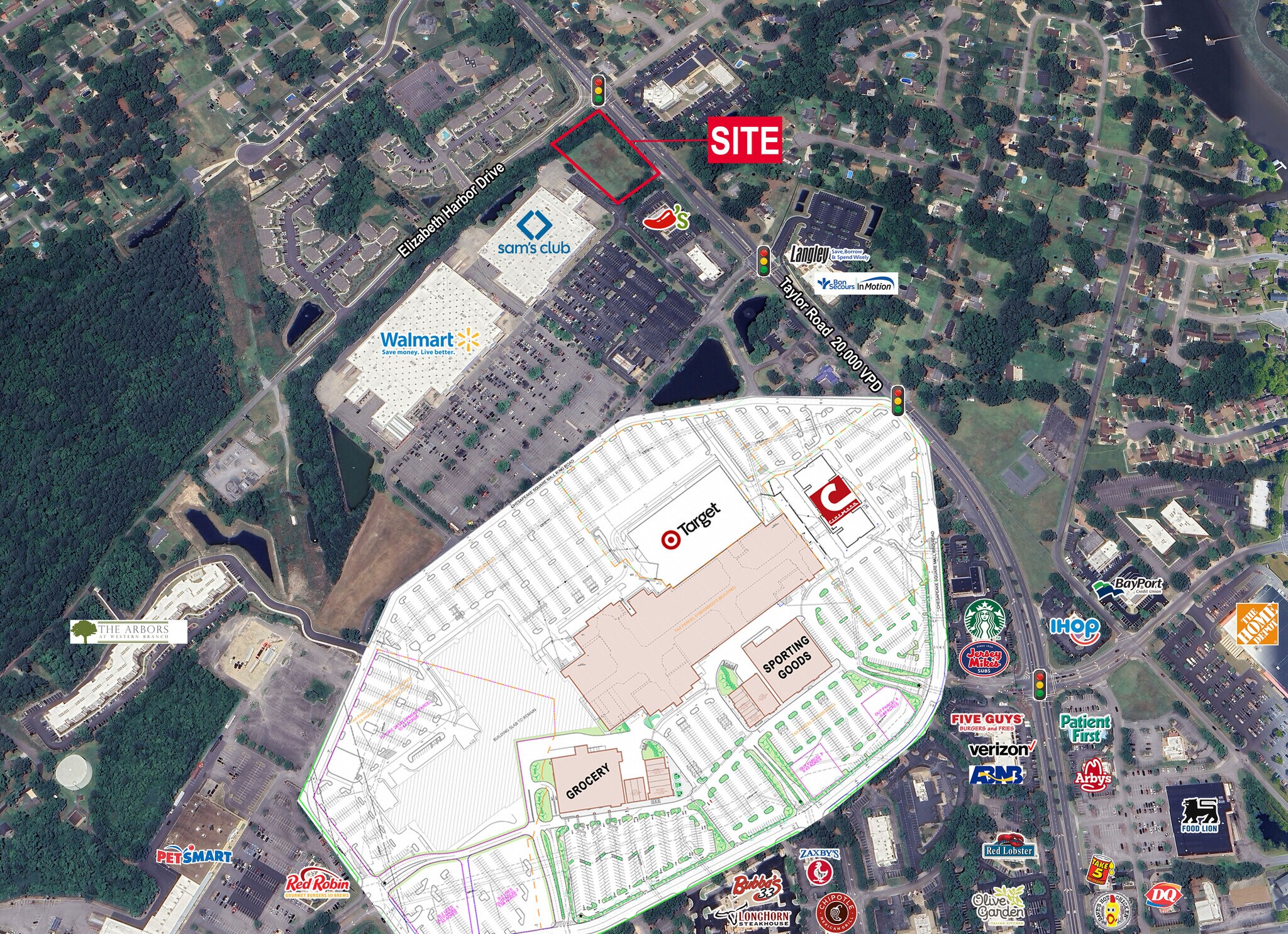 Taylor Road & Elizabeth Harbor Dr, Chesapeake, VA for Rent