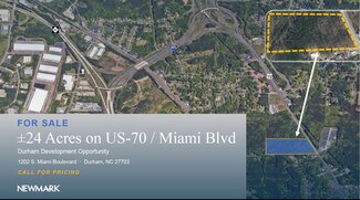 Durham, NC Residential Land - 1202 S Miami Blvd Durham, NC Residential Land - 1202 S Miami Blvd