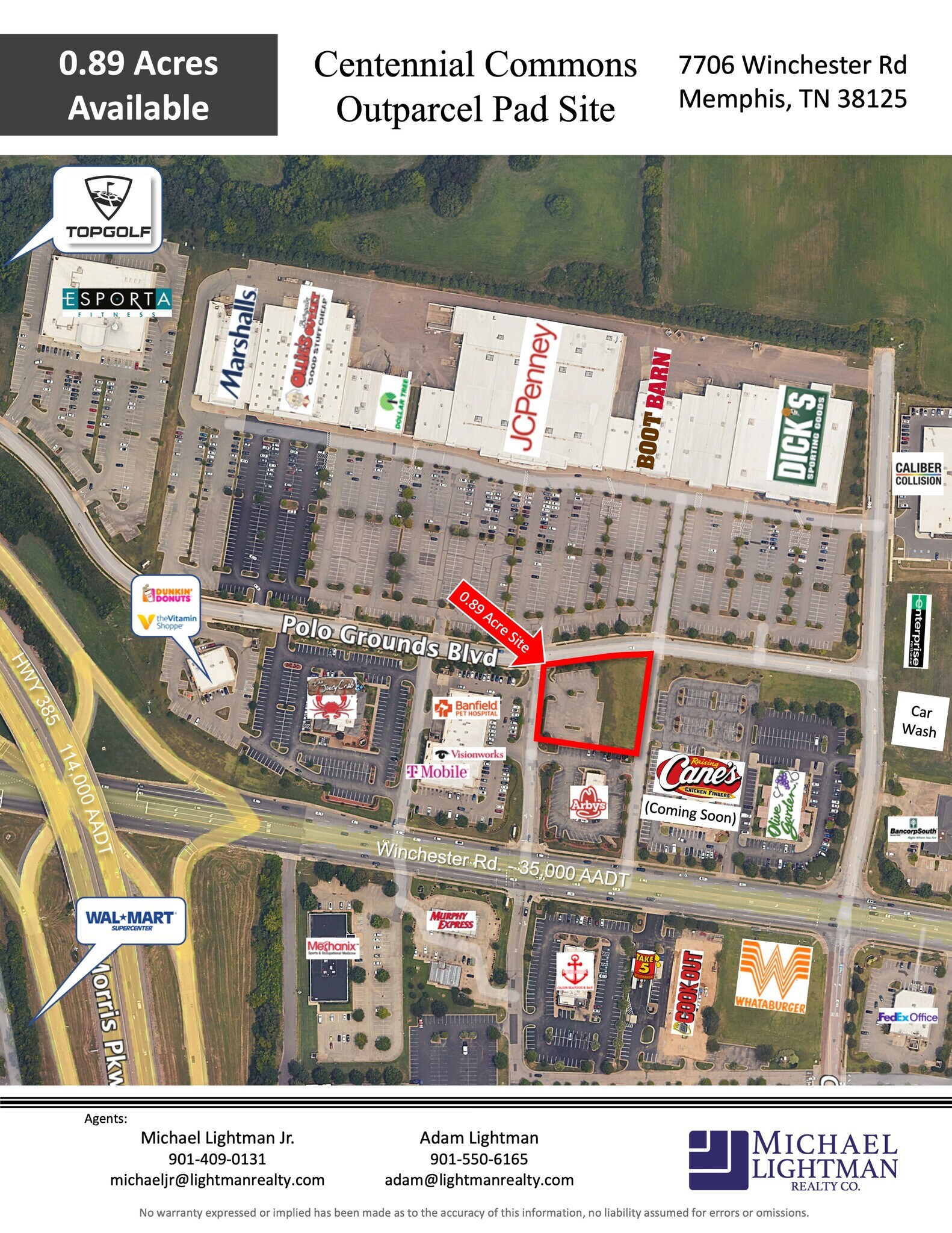 Polo Grounds Blvd, Memphis, TN for Sale