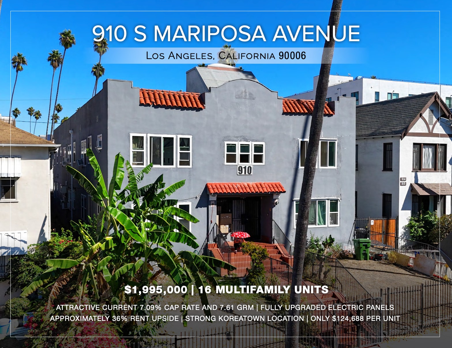 910 S Mariposa Ave, Los Angeles, CA for Sale