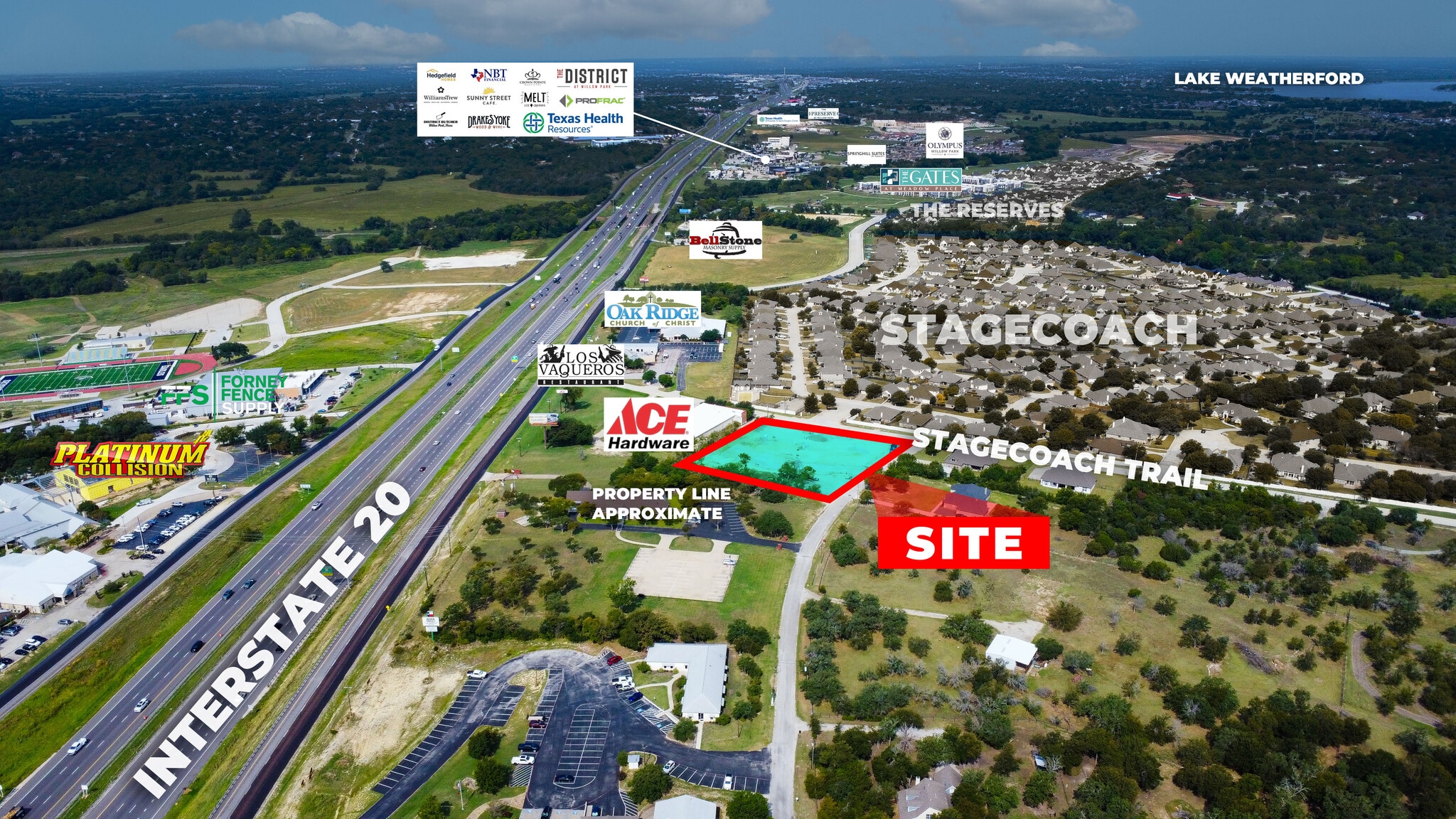 221 W Stage Coach Trl, Willow Park, TX for Rent