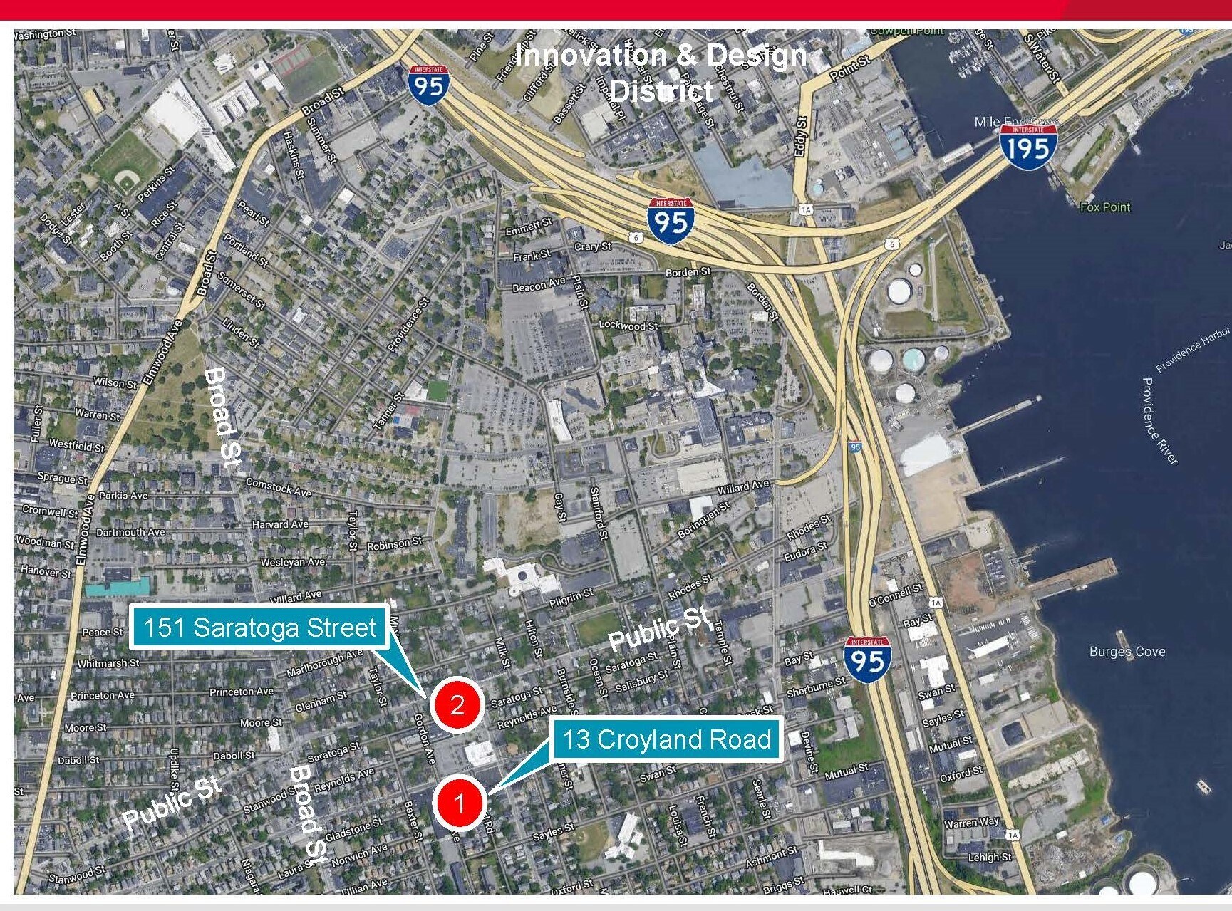 13 Croyland Rd Providence, RI 02905 Land Property for Lease on