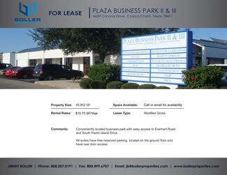 Corpus Christi, TX Office, Industrial - 4639 Corona Dr