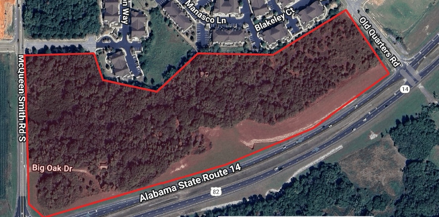 McQueen Smith Rd- 18.34 AC, Prattville, AL for Sale