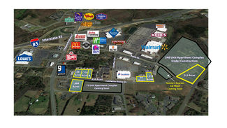 Kannapolis, NC Commercial Land - Coldwater Ridge Dr @ Old Earnhardt Rd