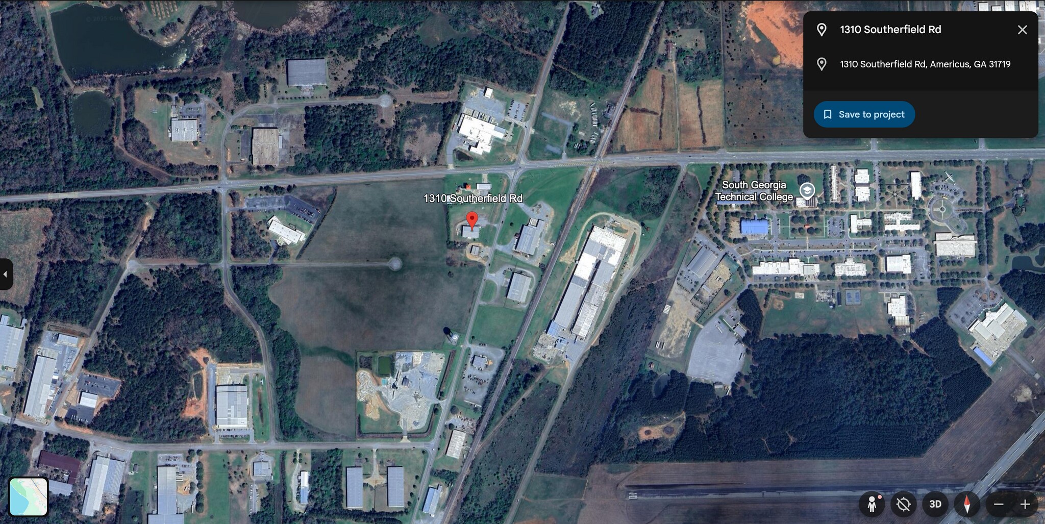 1310 Southerfield Rd, Americus, GA for Sale