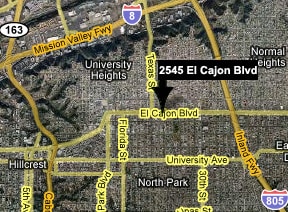 San Diego, CA Retail - 2545 El Cajon Blvd